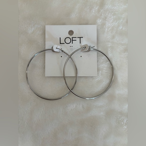 LOFT Jewelry - Loft Silver Hoop Earrings